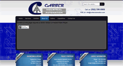 Desktop Screenshot of carterautomation.com